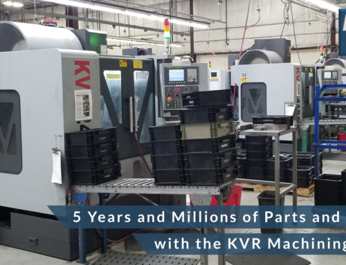 5 Years and Millions of Parts with the KVR Machining Center
