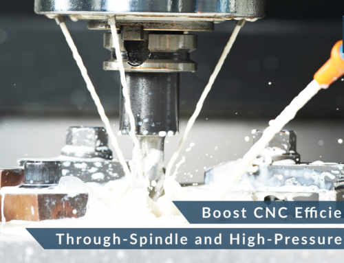 Boost CNC Efficiency with Through-Spindle and High-Pressure Coolant